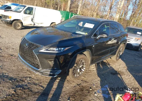 2021 Lexus Rx 350 F Sport Appearance from USA, damaged, VIN 2T2SZMDA2MC280472